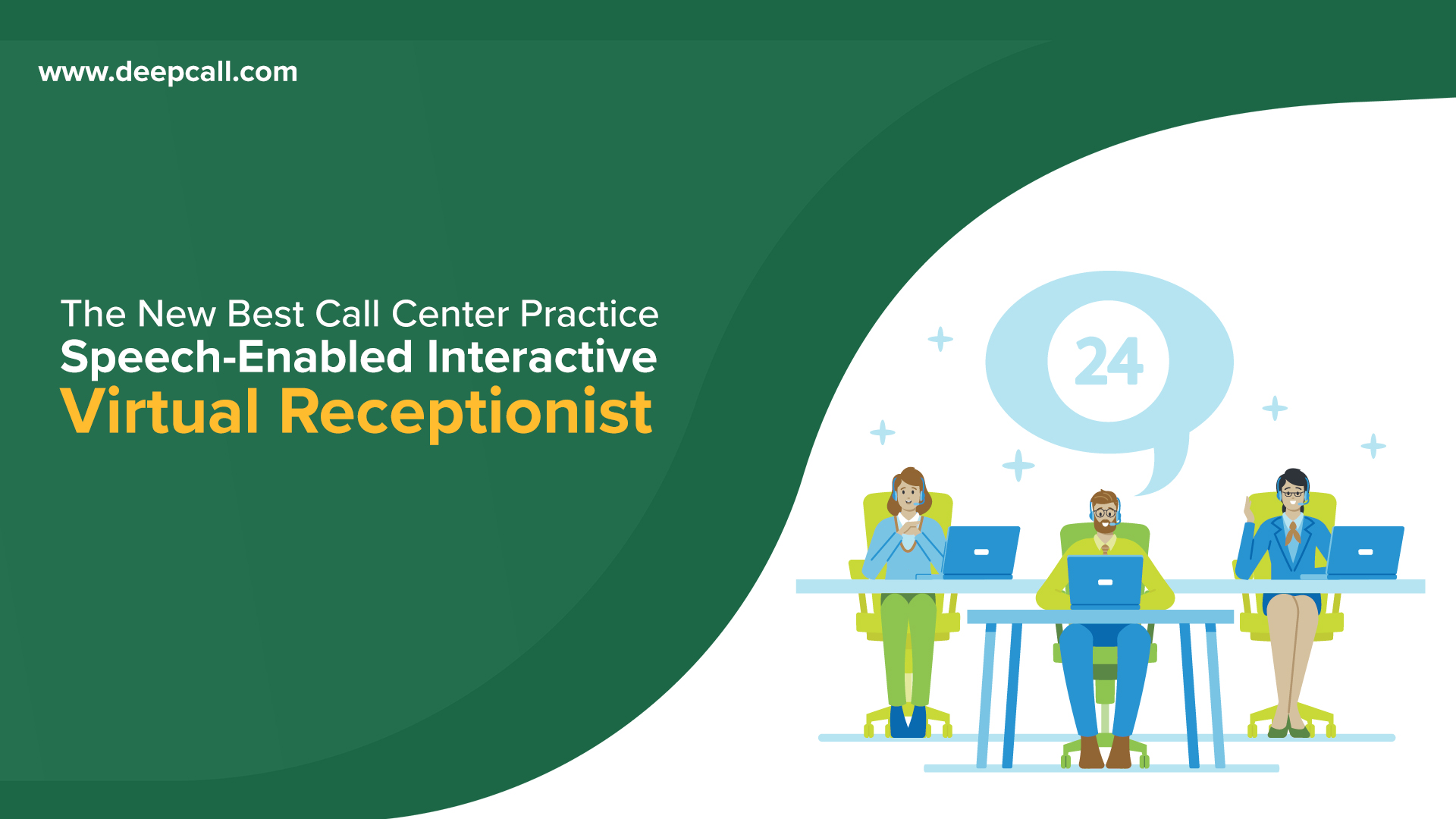 The New Best Call Center Practice: Speech-Enabled Interactive Virtual Receptionist